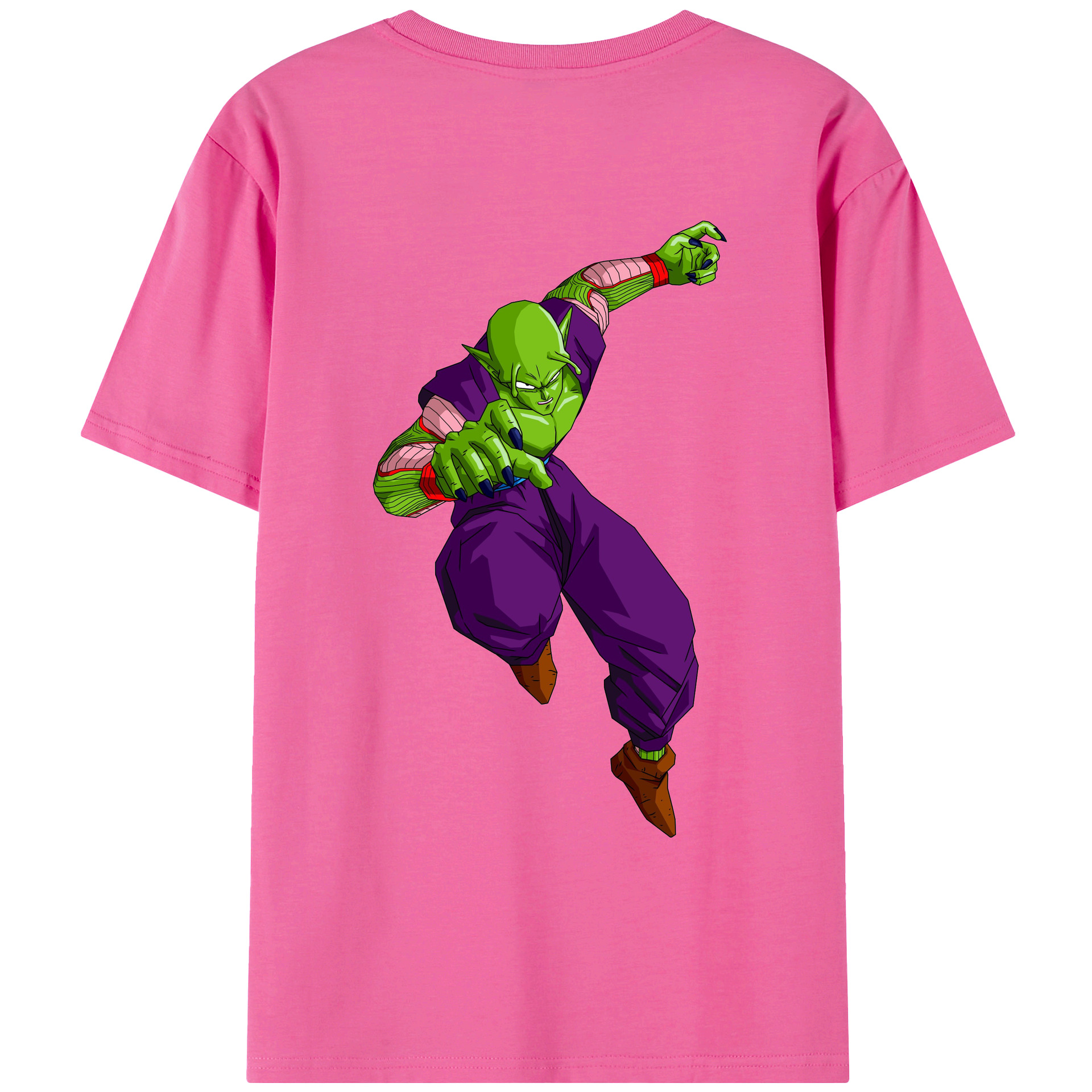 （画像用） ドラゴンボール ピッコロ DRAGON BALL Piccolo レディース半袖Tシャツ(バックプリント)